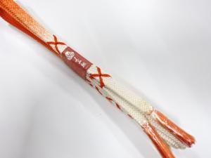 未使用品　正絹　手組帯締め